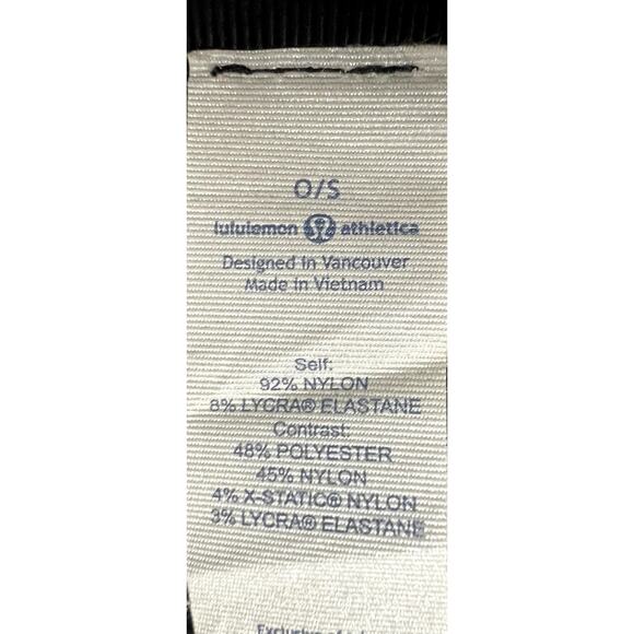 Women's Lululemon Luxtreme Reversible Training Headband Sweatband Black Gray OS - Picture 4 of 4